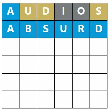 Daily Word Hurdle #540 Morning Answer - 14th October 2022