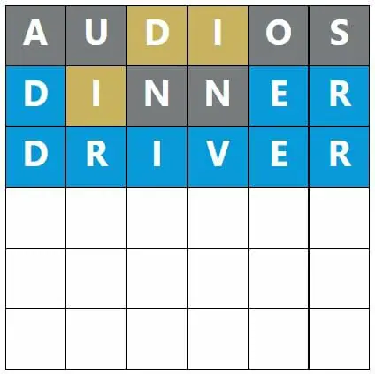 Daily Word Hurdle #542 Afternoon Answer - 15th October 2022