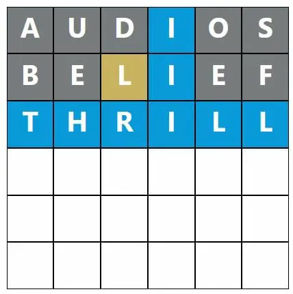 Daily Word Hurdle #552 Afternoon Answer - 20th October 2022