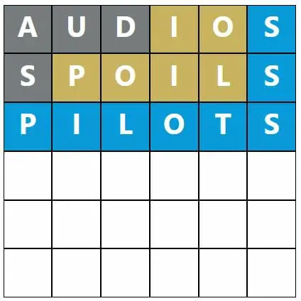 Daily Word Hurdle #560 Afternoon Answer - 24th October 2022