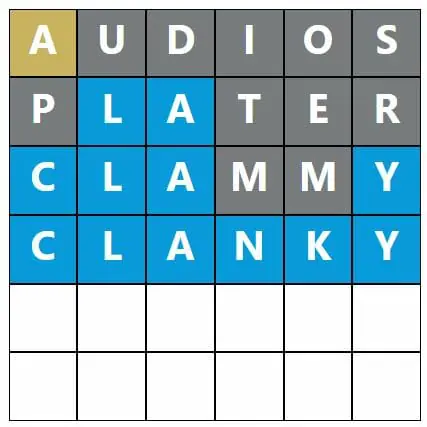 Daily Word Hurdle #561 Morning Answer - 25th October 2022