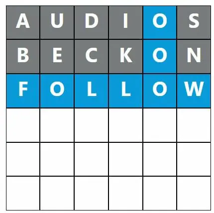 Daily Word Hurdle #562 Afternoon Answer - 25th October 2022