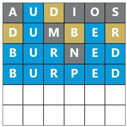 Daily Word Hurdle #565 Morning Answer - 27th October 2022