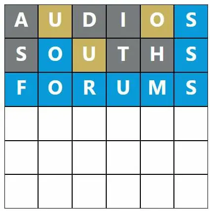 Daily Word Hurdle #568 Afternoon Answer - 28th October 2022
