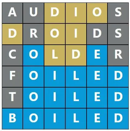 Daily Word Hurdle #569 Morning Answer - 29th October 2022