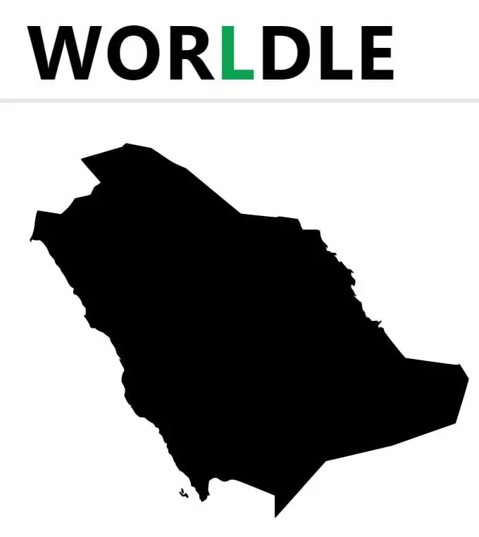 Daily Worldle 259 Country - October 7th 2022