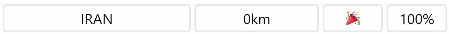 Daily Worldle 269 Country Answer - October 17th 2022