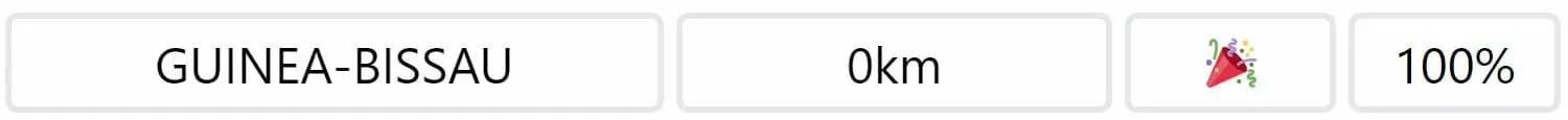 Daily Worldle 272 Country Answer - October 20th 2022