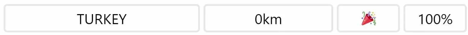Daily Worldle 277 Country Answer - October 25th 2022