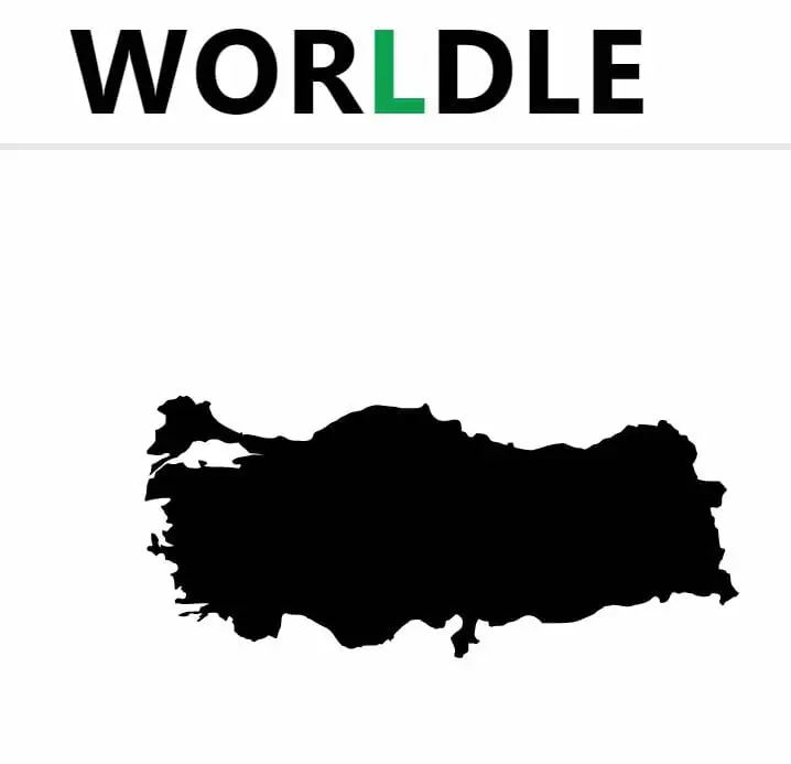 Daily Worldle 277 Country - October 25th 2022