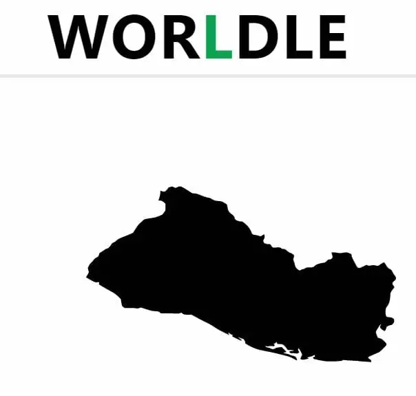 Daily Worldle 281 Country - October 29th 2022