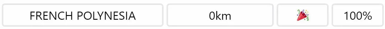 Daily Worldle 282 Country Answer - October 30th 2022