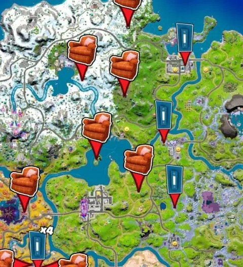 Fortnite Doorbell Locations Chapter 3 Season 4