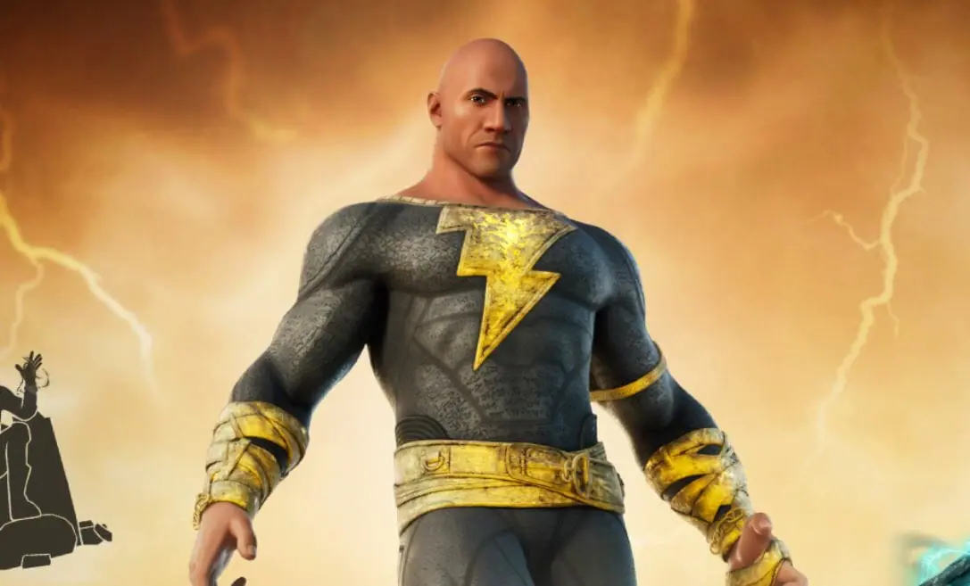Fortnite x DC The Rock Black Adam Skin Release Date