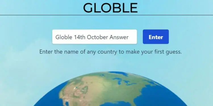 Globle 14 October Answer and Hints Today
