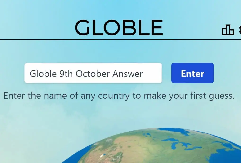 Globle 9 October Answers and Hints Today