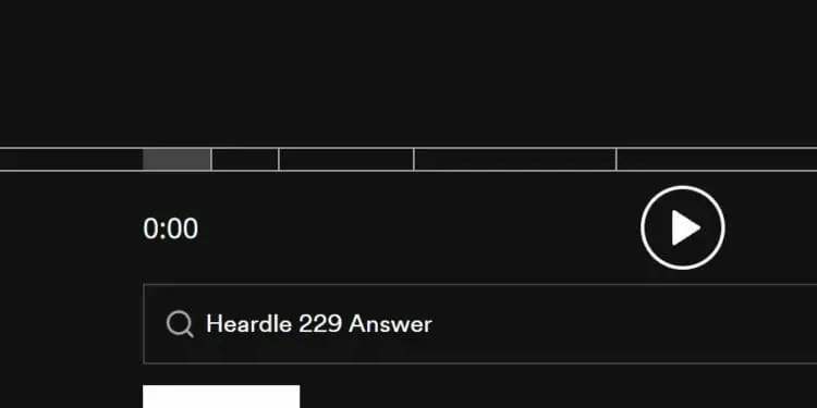 Heardle 11 October Answer and Hints Today 229