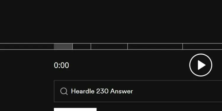 Heardle 12 October Answer and Hints Today 230