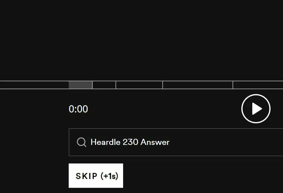 Heardle 12 October Answer and Hints Today 230