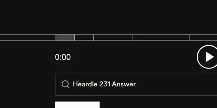 Heardle 13 October Answer and Hints Today 231