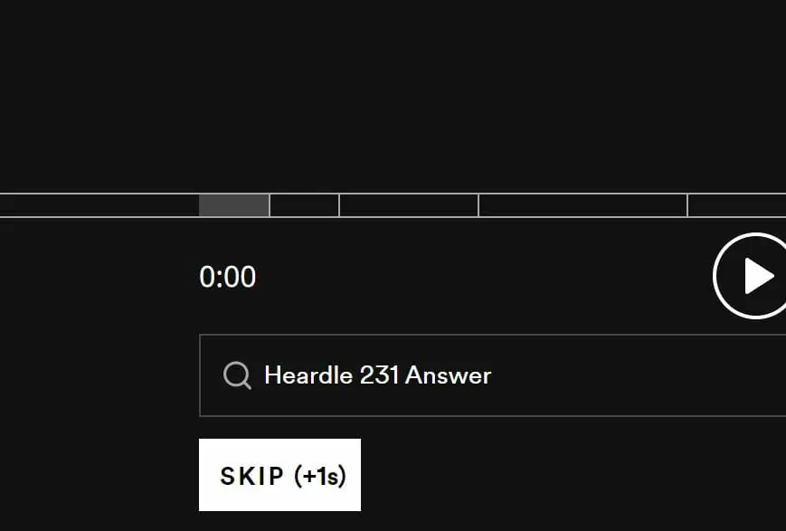 Heardle 13 October Answer and Hints Today 231