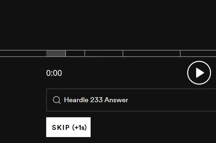 Heardle 15 October Answer and Hints Today 233