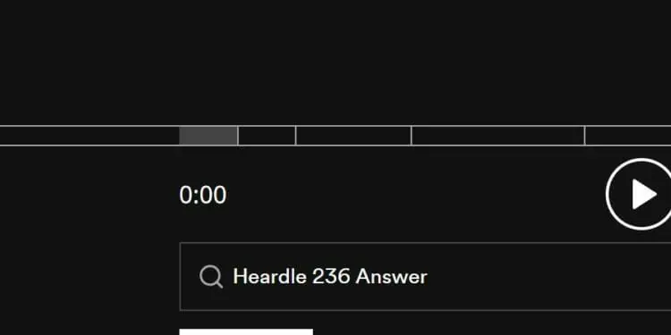 Heardle 18 October Answer and Hints Today 236