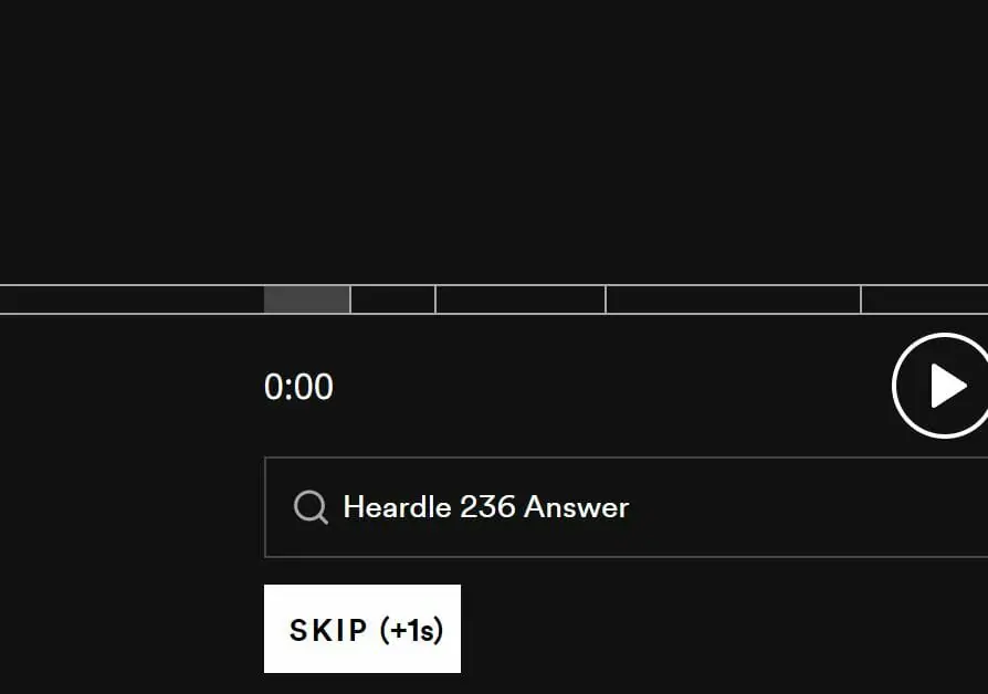 Heardle 18 October Answer and Hints Today 236