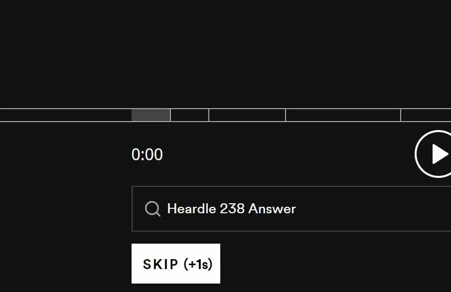 Heardle 20 October Answer and Hints Today 238