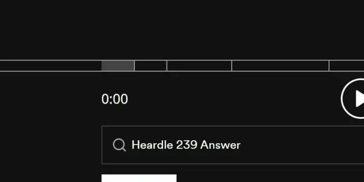 Heardle 21 October Answer and Hints Today 239