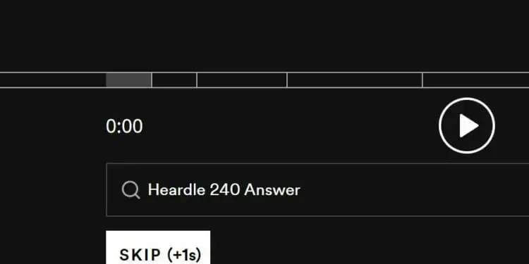 Heardle 22 October Answers and Hints Today 240