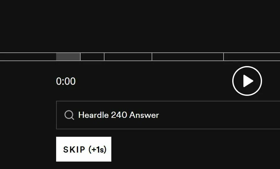 Heardle 22 October Answers and Hints Today 240