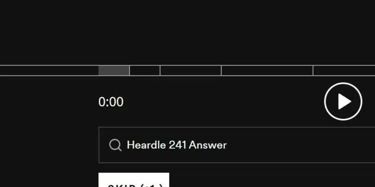 Heardle 23 October Answer and Hints Today 241