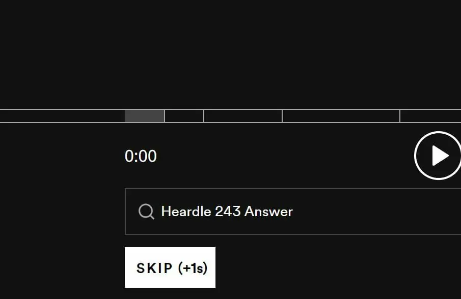 Heardle 25 October Answer and Hints Today 243