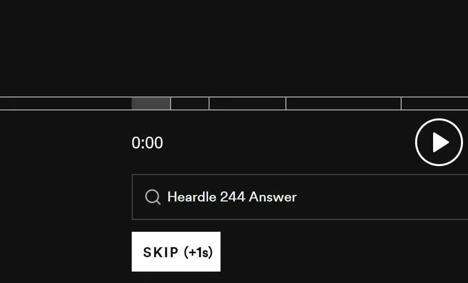 Heardle 26 October Answer and Hints Today 244