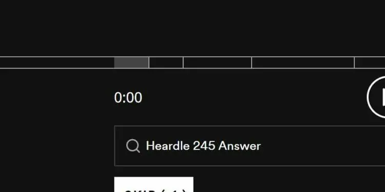 Heardle 27 October Answer and Hints Today 245