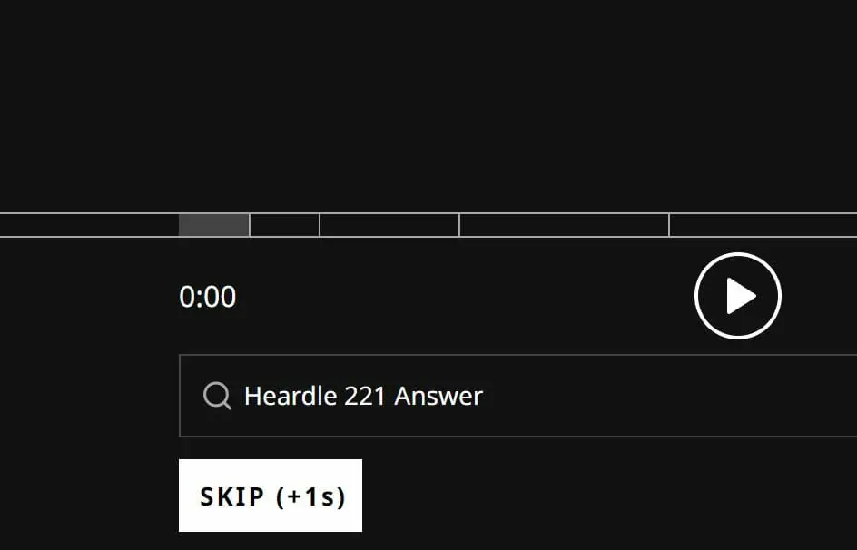 Heardle 3 October Answer and Hints Today 221