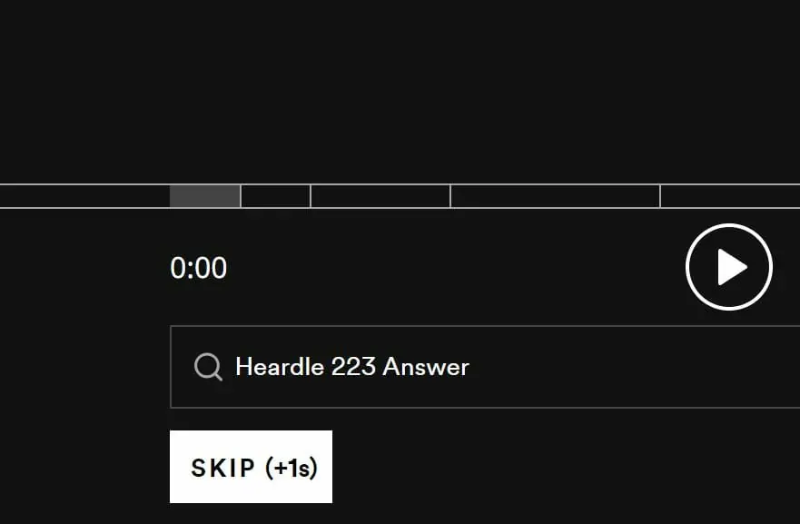 Heardle 5 October Answer and Hints Today 223