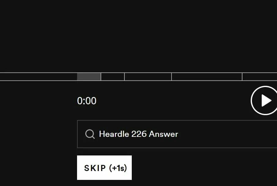 Heardle 8 October Answer and Hints Today 226