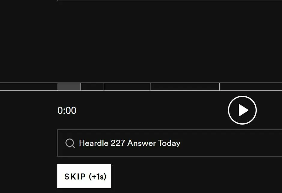 Heardle 9 October Answer and Hints Today 227