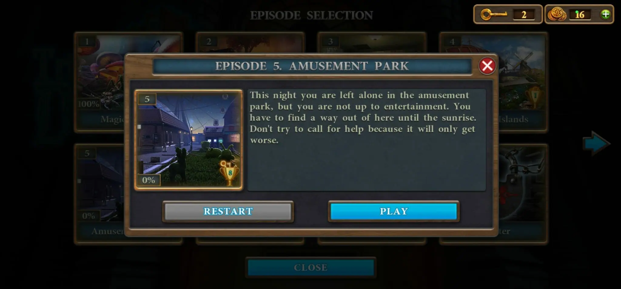 Tricky Doors Level 5 Amusement Park Introduction