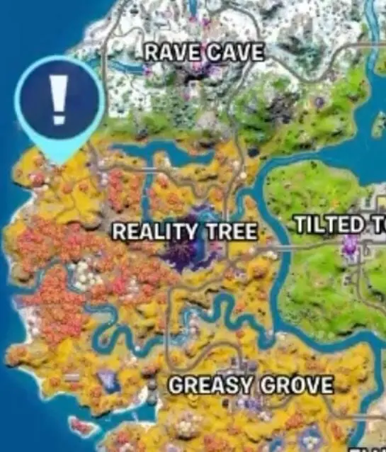 Willow's Haunt Fortnite Map Location