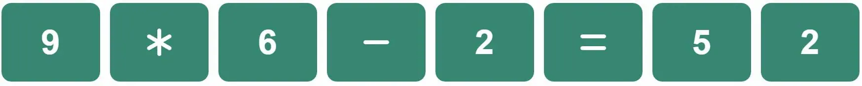 Daily Bi-Nerdle Answer 1 - 14th November 2022
