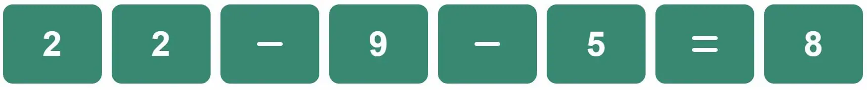 Daily Bi-Nerdle Answer 1 - 18th November 2022