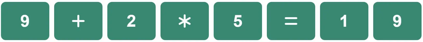 Daily Bi-Nerdle Answer 1 - 19th November 2022