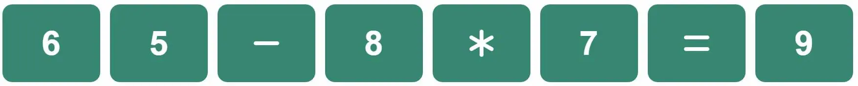 Daily Bi-Nerdle Answer 1 - 1st December 2022