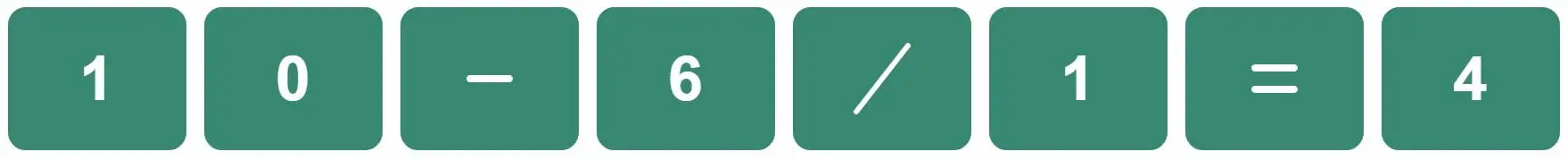 Daily Bi-Nerdle Answer 1 - 22nd November 2022