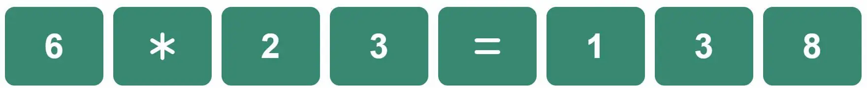 Daily Bi-Nerdle Answer 1 - 23rd November 2022