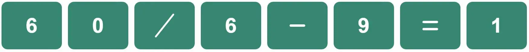 Daily Bi-Nerdle Answer 1 - 27th November 2022