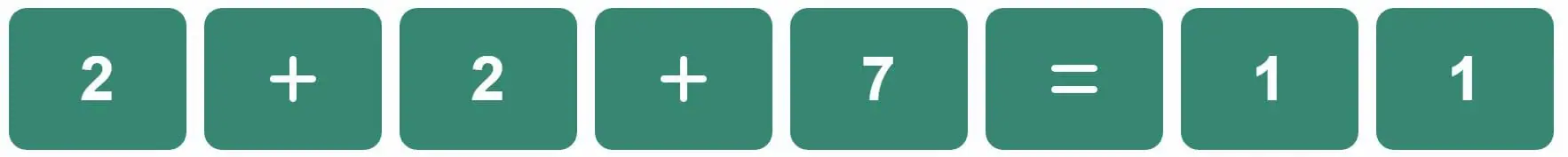 Daily Bi-Nerdle Answer 1 - 28th November 2022